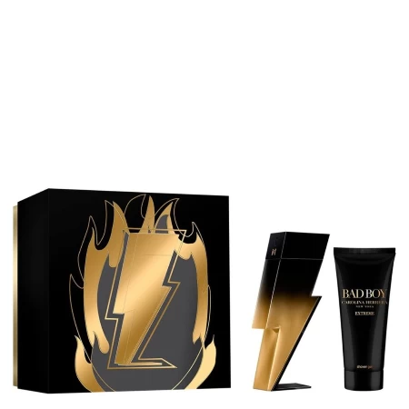 CAROLINA HERRERA BAD BOY EXTREME SET( EDP 100ML+GEL ZA TUŠIRANJE 100ML )