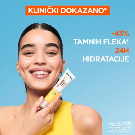 GARNIER SKIN NATURALS VITAMIN C DNEVNI FLUID 40ML SPF 50+