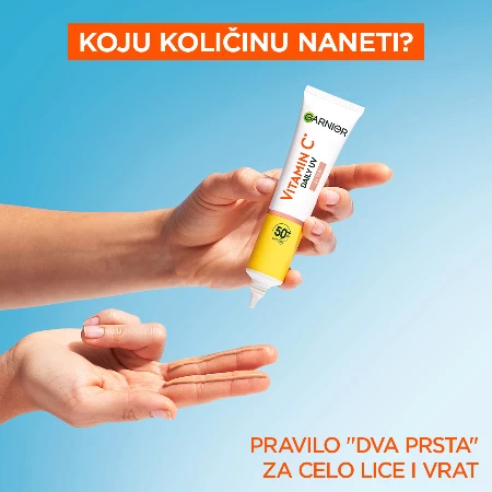 GARNIER SKIN NATURALS VITAMIN C DNEVNI FLUID 40ML SPF 50+