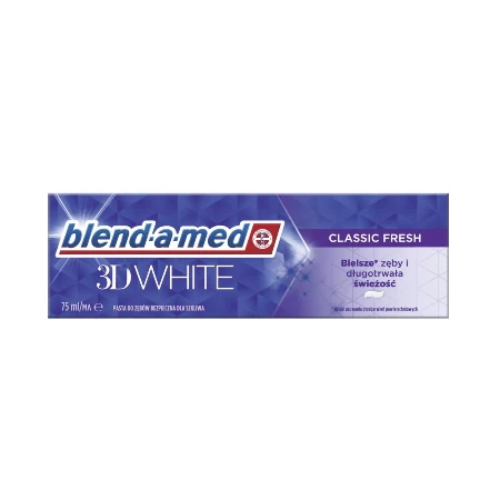 BLEND-A-MED PASTA 3D WHITE CLASSIC FRESH 75ML
