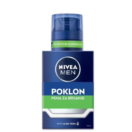 NIVEA MEN DUO PACK (PENA ZA BRIJANJE 200ML + AFTER SHAVE 100ML) PROTECT&CARE