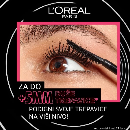 LOREAL MASKARA TELESCOPIC LIFT EXTRA BLACK