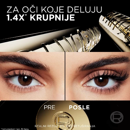 LOREAL MASKARA VOLUME MILLION LASHES PANORAMA BLACK