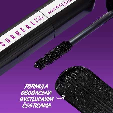 MAYBELLINE MASKARA FALSIES SURREAL META BLACK
