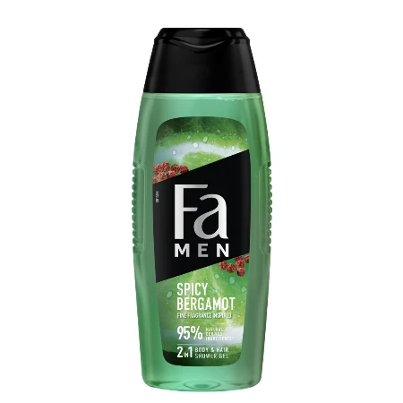 FA GEL MEN 400ML SPICY BERGAMOT