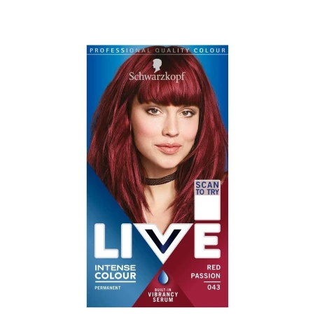 SCHWARZKOPF LIVE COLOR GEL BOJA ZA KOSU 043 RED PASSION