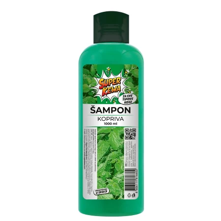 SUPER KEWA ŠAMPON 1L KOPRIVA