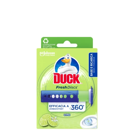 DUCK WC FRESH DISC 36ML LIME