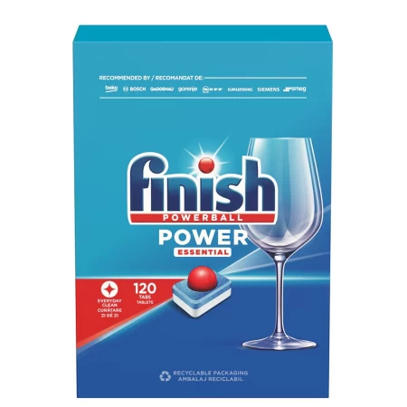 FINISH TABLETE ZA MAŠINSKO PRANJE POSUĐA 120 KOM ALL IN 1 REGULAR
