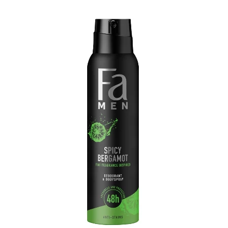 FA DEO MEN 150ML SPICY BERGAMOT