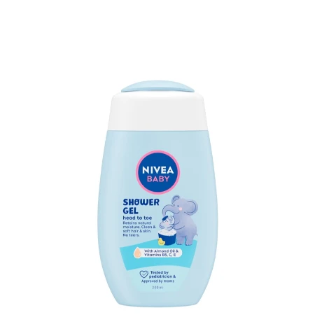 NIVEA BABY KUPKA 200ML HEAD TO TOE 80510