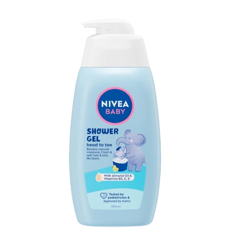 NIVEA BABY KUPKA 500ML HEAD TO TOE 80512