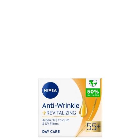 NIVEA VISAGE KREMA 50ML ANTI-WRINKLE+REVITALIZING 55+ DNEVNA 81281