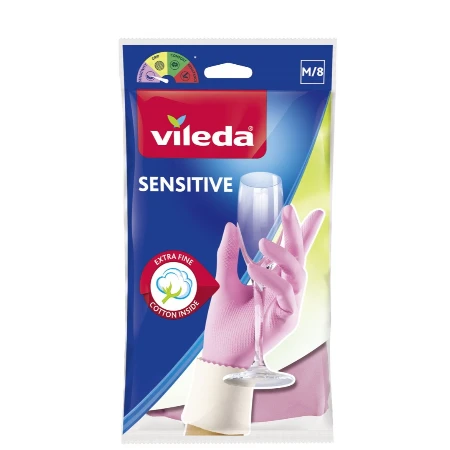 VILEDA RUKAVICE SENSITIVE M