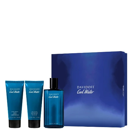 DAVIDOFF COOL WATER MAN SET(EDT 125ML + SHOWER GEL 75ML + AFTER SHAVE BALM 75ML)164285