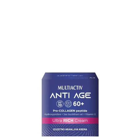 MULTIACTIV ANTI AGE KREMA IZUZETNO HRANLJIVA 60+ 50ML