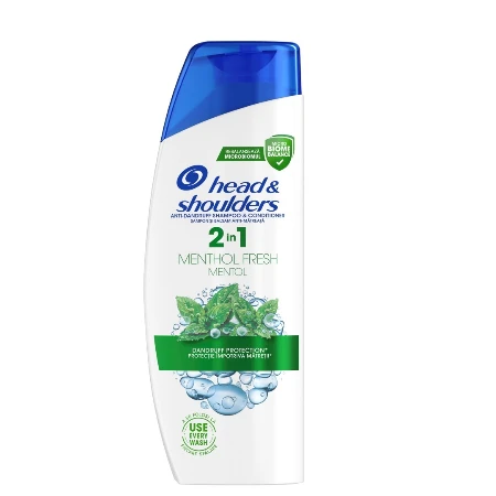 HEAD&SHOULDERS ŠAMPON 330ML 2 IN 1 MENTHOL