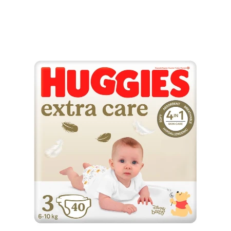 HUGGIES PELENE EXTRA CARE 3 6-10KG 40KOM