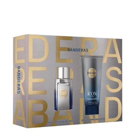 ANTONIO BANDERAS SET MEN THE ICON ELIXIR (EDP 50ML+AFTER SHAVE BALSAM 75ML)