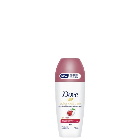 DOVE ROLL-ON 50ML W.GO FRESH POMEGRANATE