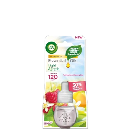 AIRWICK ELEKTRIČNI REFIL 19ML FRESH RASPBERRY&BLOOMING CITRUS