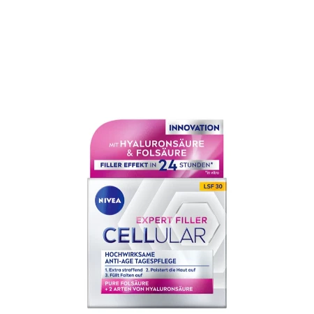 NIVEA VISAGE KREMA 50ML CELLULAR ANTI-AGE EXPERT FILLER SPF 30 DNEVNA 82385