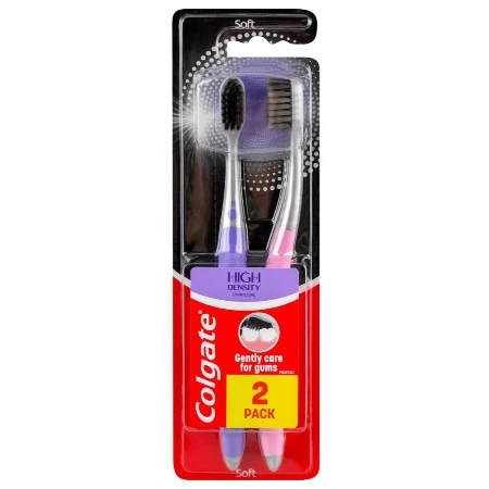 COLGATE ČETKICA 1+1 HIGH DENSITY CHARCOAL