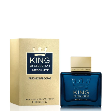 ANTONIO BANDERAS TOALETNA VODA MEN 100ML KING OF SEDUCTION ABSOLUTE