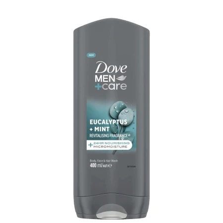 DOVE GEL MEN 250ML EUCALYPTUS & MINT