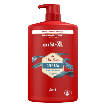 OLD SPICE GEL ZA TUŠIRANJE 1L 3IN1 PUMPICA DEEP SEA