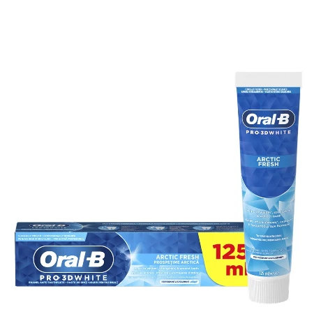 ORAL B PASTA 125ML PRO 3D WHITE ARCTIC FRESH