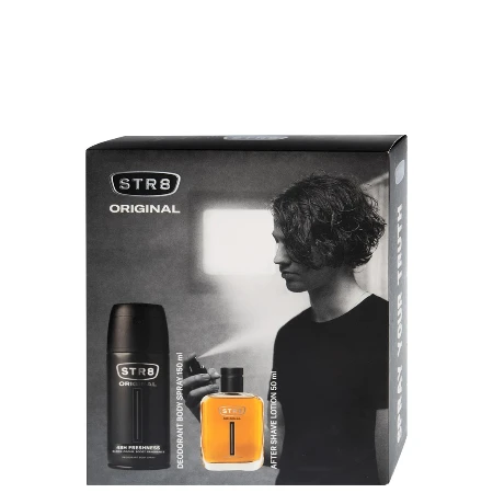 STR8 SET (AFTER SHAVE 50ML+DEO 150ML) ORIGINAL