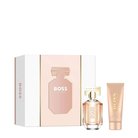 HUGO BOSS THE SCENT FOR HER SET(EDP 50ML+BODY LOSION 75ML)191487