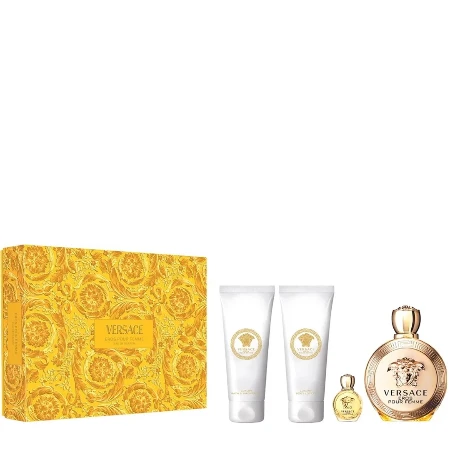 VERSACE EROS POUR FEMME SET(EDP 100ML+SHOWER GEL 100ML+LOSION ZA TELO 100ML+EDP 5ML)7500634