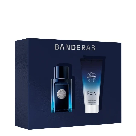 ANTONIO BANDERAS SET MEN THE ICON(TOALETNA VODA 50ML+AFTER SHAVE BALSAM 75ML)