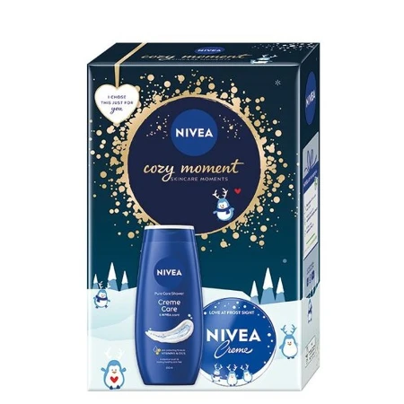 NIVEA SET W. COZY MOMENT(KREMA 150ML + GEL ZA TUŠIRANJE 250ML)