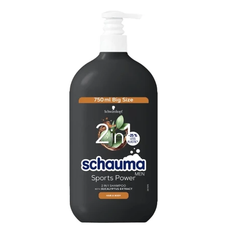 SCHAUMA ŠAMPON MEN 750ML SPORTS POWER PUMPICA