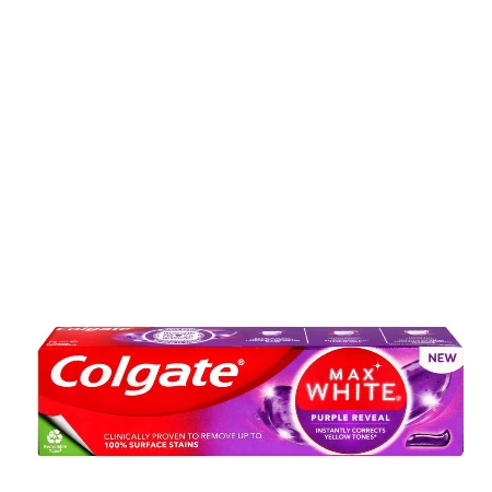 COLGATE PASTA 75ML MAX WHITE PURPLE REVEAL