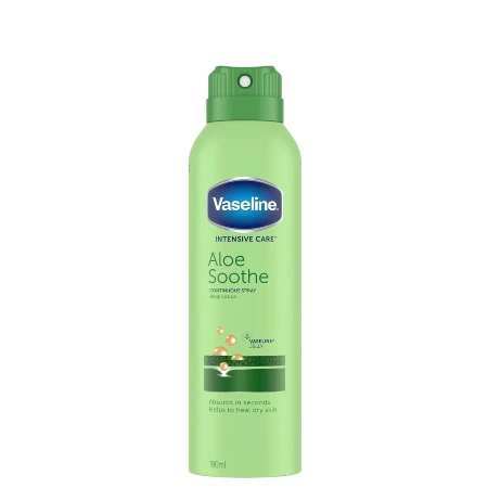 VASELINE LOSION U SPREJU 190ML HIDRATANTAN ALOE