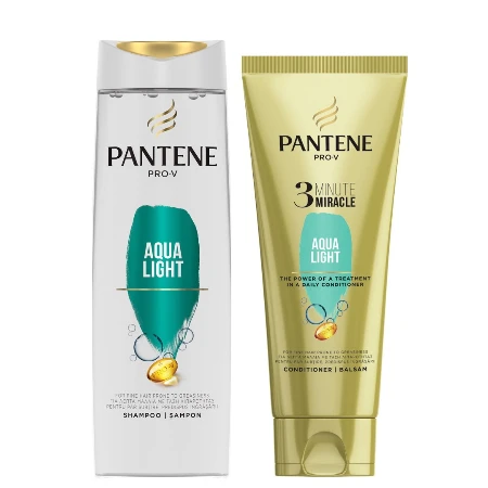 PANTENE SET AQUA LIGHT (ŠAMPON 400ML+REGENERATOR 3MIN MIRACLE 200ML)