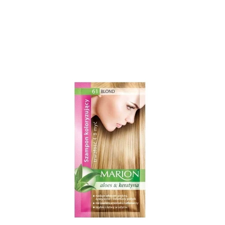 MARION COLOR ŠAMPON 40ML ALOE&KERATIN 61 BLONDE