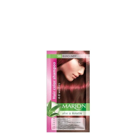 MARION COLOR ŠAMPON 40ML ALOE&KERATIN 98 BURGUNDY