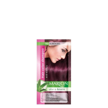 MARION COLOR ŠAMPON 40ML ALOE&KERATIN 99 AUBERGINE