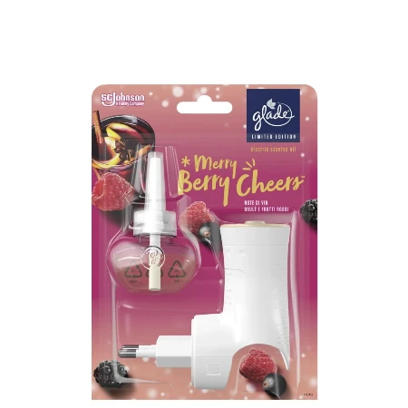 GLADE ELEKTRIČNI KOMPLET 20ML MERRY BERRY CHEERS