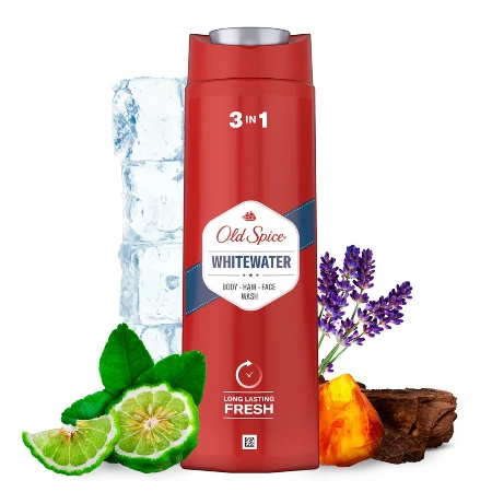 OLD SPICE GEL ZA TUŠIRANJE 400ML 3IN1 WHITEWATER