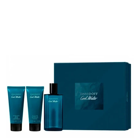 DAVIDOFF COOL WATER MAN SET(EDT 125ML + SHOWER GEL 75ML + AFTER SHAVE BALM 75ML)191189