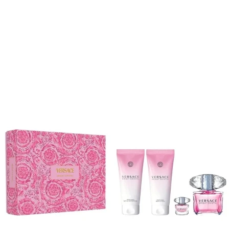 VERSACE BRIGHT CRYSTAL SET(EDT 90ML+BODY LOSION 100ML+SHOWER GEL 100ML+ EDT 5ML) W V5100634