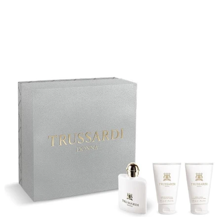 TRUSSARDI DONNA SET(EDP 30ML+BODY LOSION 30ML+SHOWER GEL 30ML)80C435