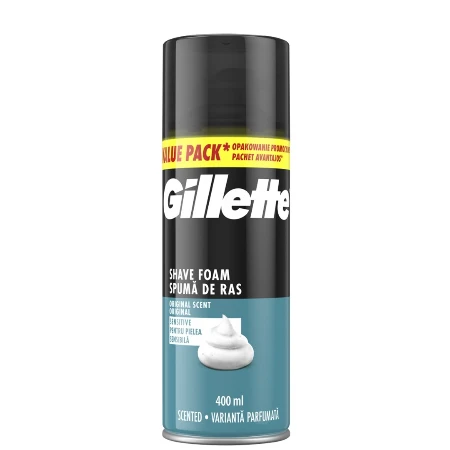 GILLETTE PENA ZA BRIJANJE 400ML SENSITIVE