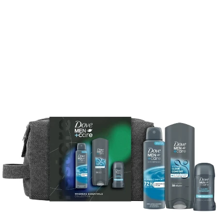 DOVE SET MEN CLEAN COMFORT NESESER (DEO 150ML+KUPKA 250ML+ STIK 50ML)